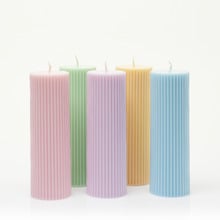 Pastel Pillar Soy-Blend Candle
